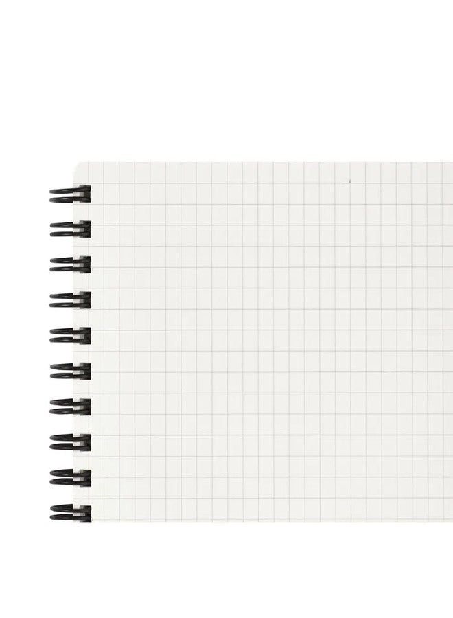 Maruman MNEMOSYNE Notebook 5.2 x 3.03 Inches (B7), 5mm ruled 21-line, 50 Sheets (N192A) - Image 5