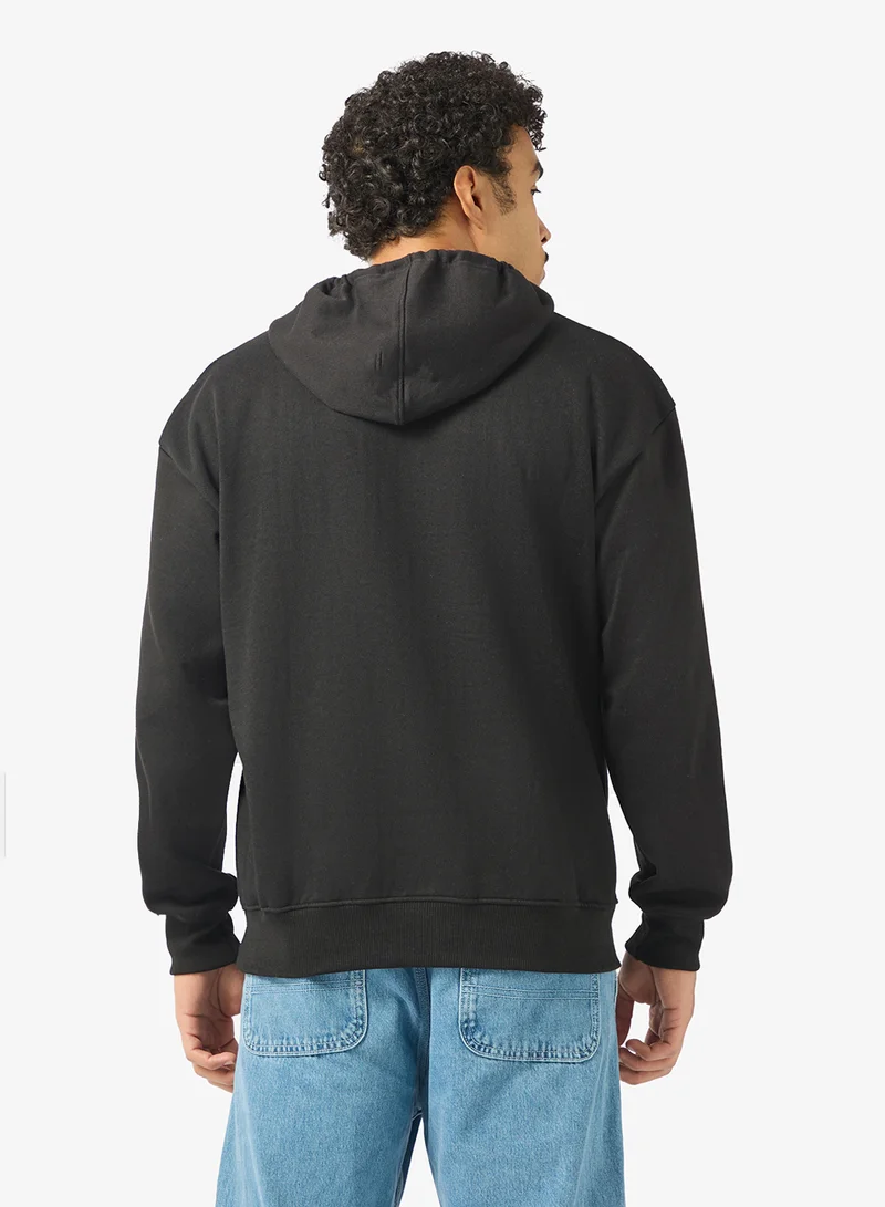 Seventy Five Graphic Print Hoodie