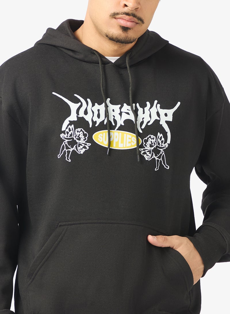 سفنتي فايف هودي بطبعة جرافيك - Image 3