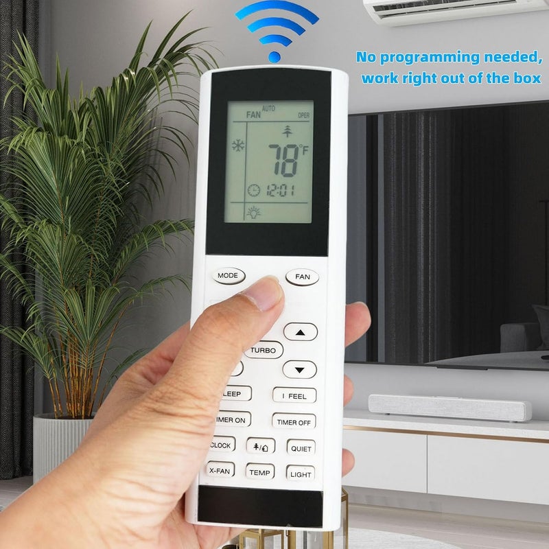 uehba YAC1FB Replacement AC Remote Control Compatible for Gree Trane Air Condtioner YACIFBI YACFB YAC1FB YACIFB6 YACIFBF - Image 3