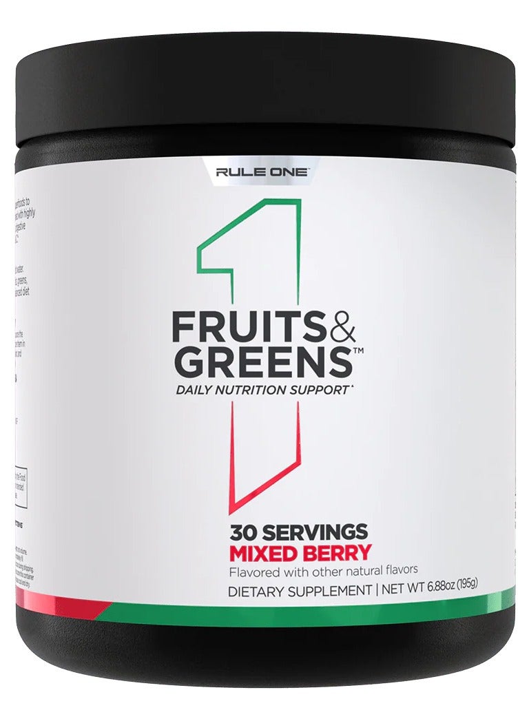 رول 1 القاعدة 1 فواكه وخضراوات مشكلة بالتوت، 6.88 أونصة، 195 غرام - Image 1