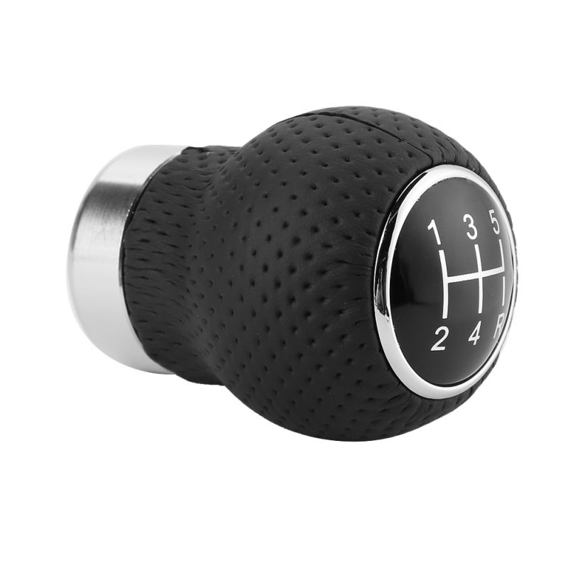 Gear Shift Knob Black ABS Plastic Unique Stylish Design - Human Ergonomic Gear Shift Handle for Hand Comfort Car Interior - Image 4