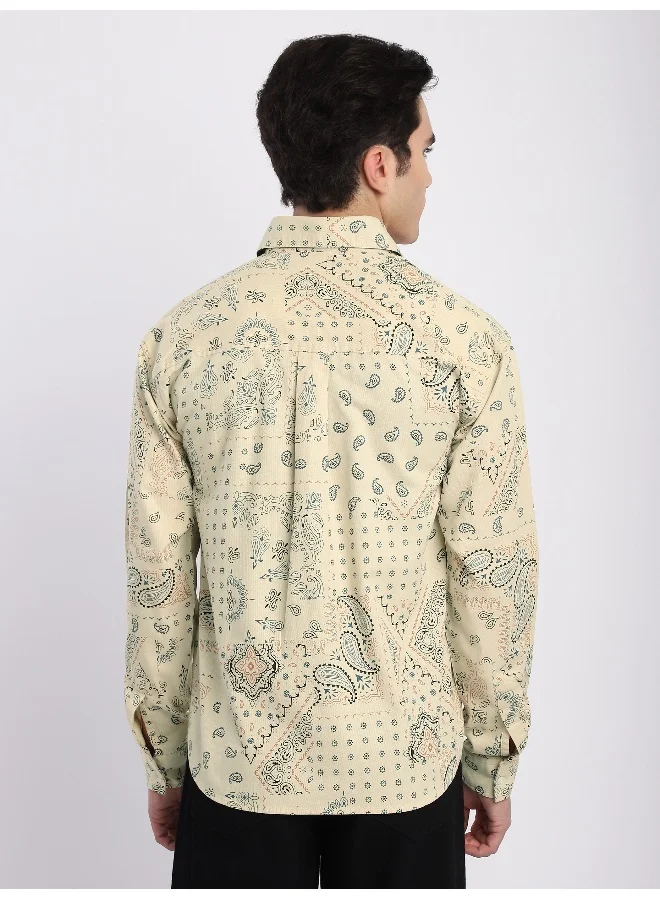 بيونغ أوفرشيرت بطبعة بيزلي سوداء