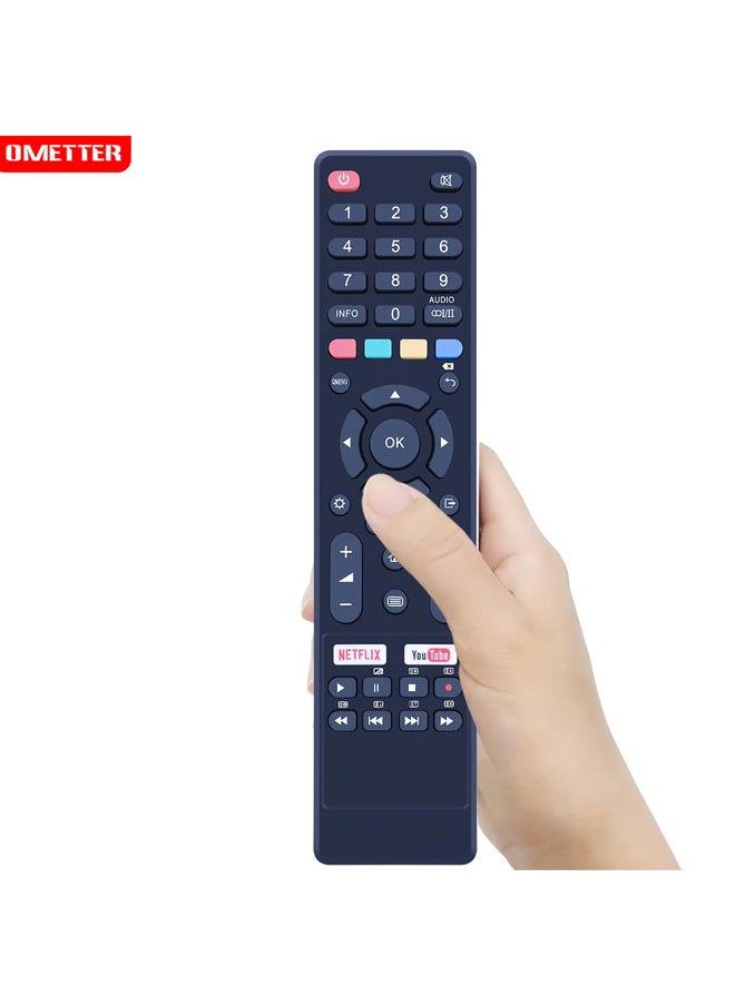 OMETTER - Remote Control FOR OK. SABA SA50K65N SA43K65N SA50K67N SA49K65NS SA65K80N SA32S47N LED TV - Image 1