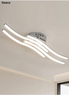جو إيكو  ضوء السقف LED فضي أربعة متوازي 24 وات 60 * 14 سم أبيض 6000 ك 220 فولت  - Image 1