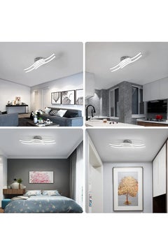 جو إيكو  ضوء السقف LED فضي أربعة متوازي 24 وات 60 * 14 سم أبيض 6000 ك 220 فولت  - Image 5
