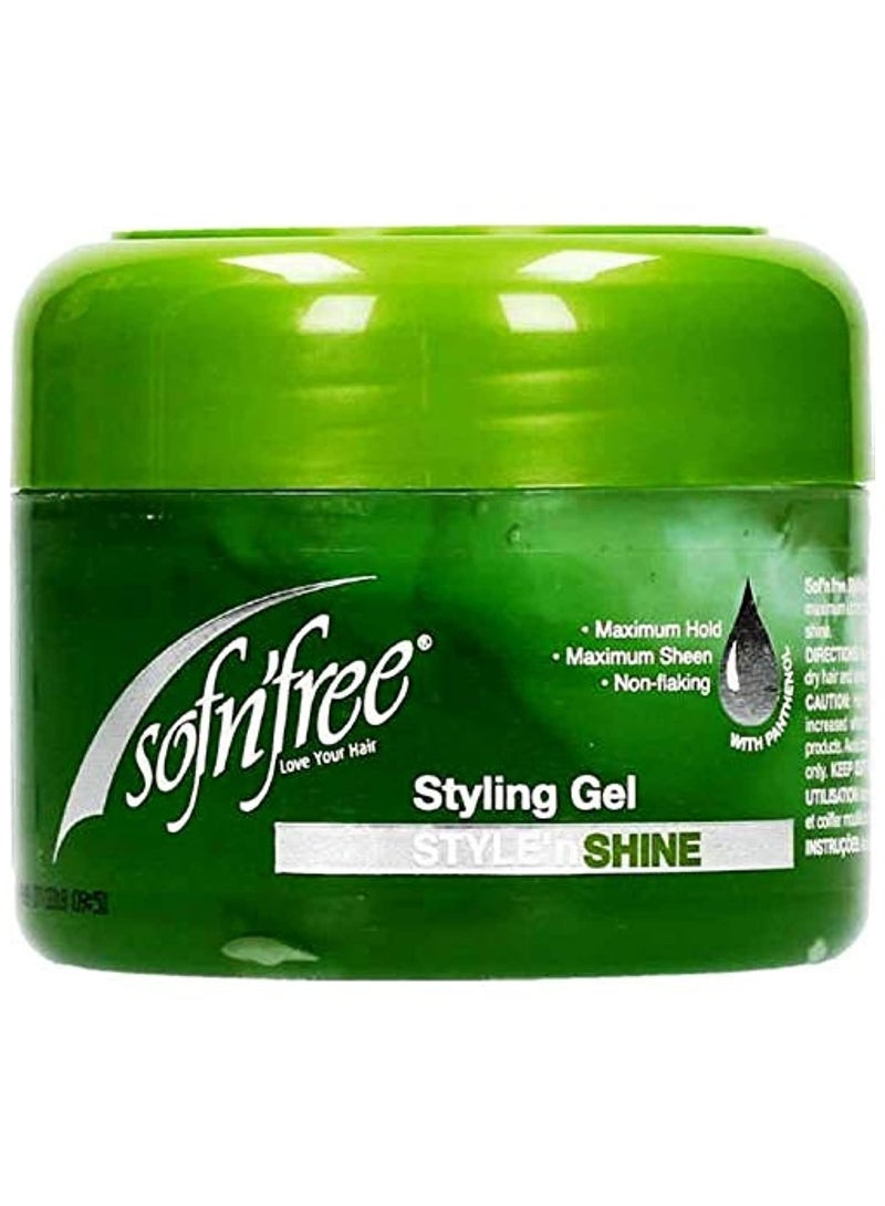Sofn'free Style N Shine Maximum Hold Hair Gel 250ml