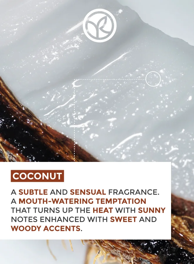 Yves Rocher Bath And Shower Gel Coconut 400 Ml Bottle