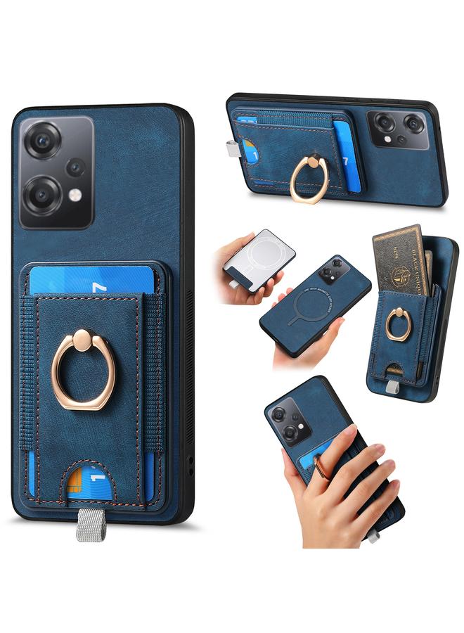 S-TOP Case For OnepPus Nord CE2 Lite 5G Retro Splitable Magnetic Card Bag Leather Phone Case - Image 1