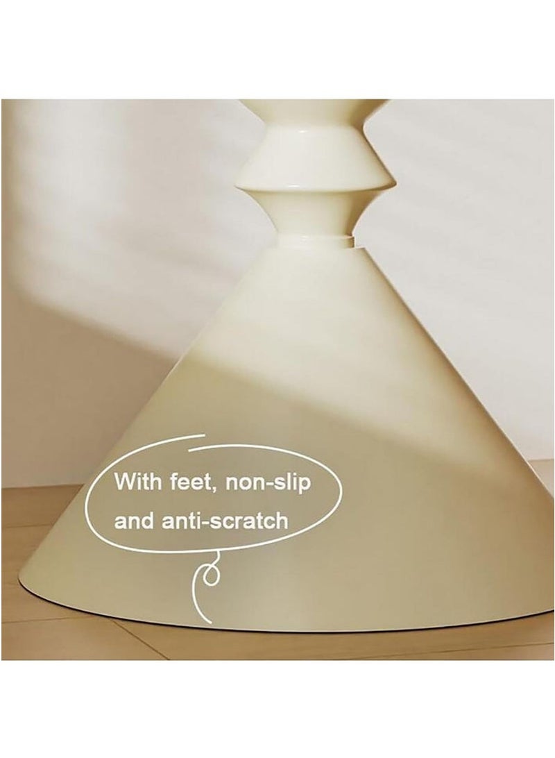 ميكسد طاولة قهوة معدنية، خزانة جانبية للأريكة النوردية، طاولة قهوة صغيرة لغرفة المعيشة، زاوية حديثة وبسيطة، طاولة خارجية مستديرة من الحديد المعدني، مقاومة للعوامل الجوية، طاولة خارجية نهائية مضادة للصدأ - Image 4