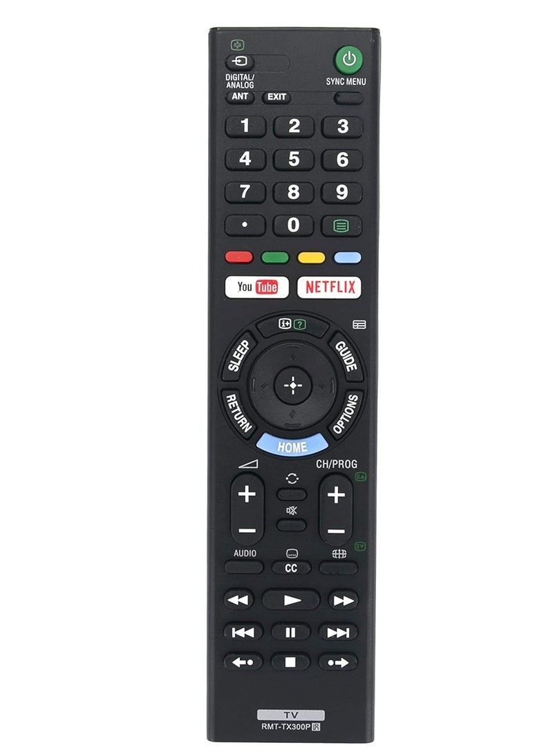 PopZa New RMT-TX300P Replaced Remote fit for Sony BRAVIA 4K TV - Image 2
