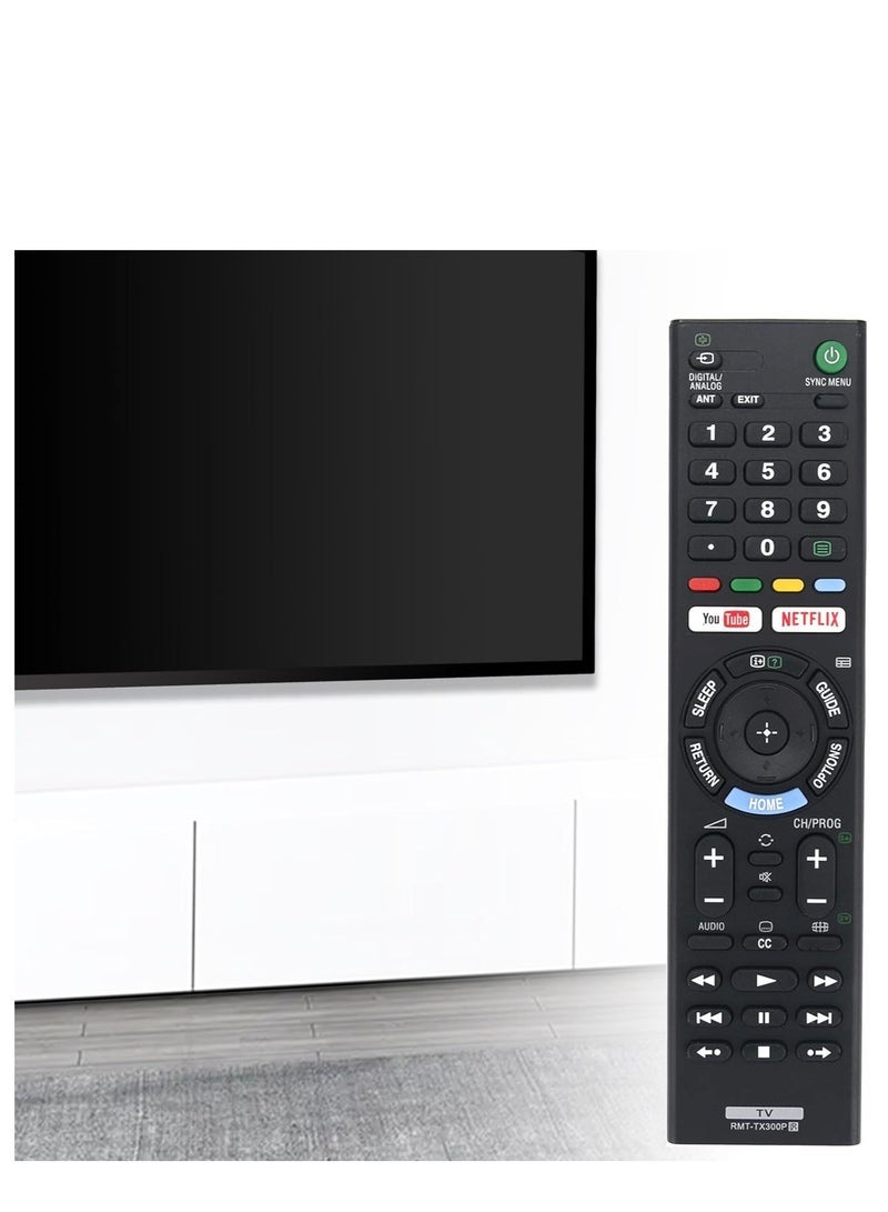 PopZa New RMT-TX300P Replaced Remote fit for Sony BRAVIA 4K TV - Image 4