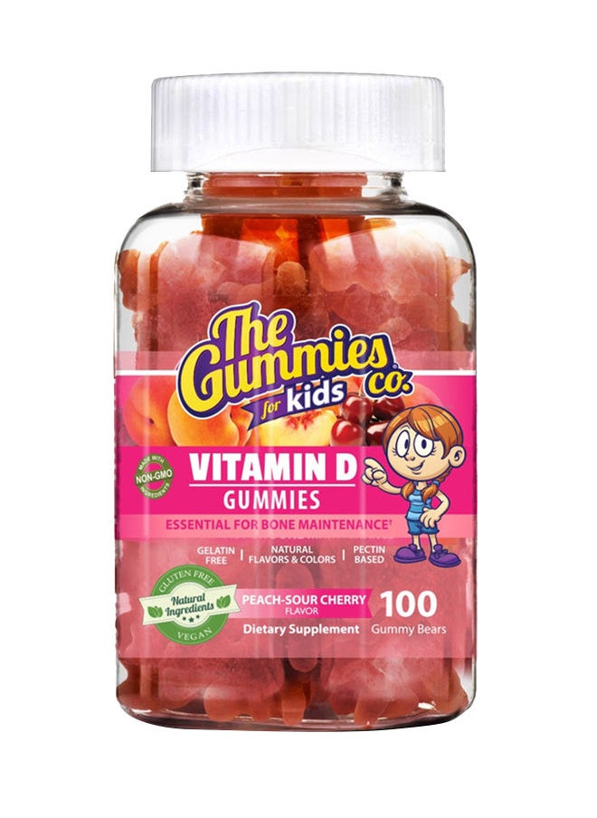 The Gummies Co Vitamin D Gummy (Kids) - 100 Gummies 