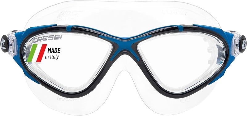 كريسي نظارات سباحة Cressi Planet Goggles - نظارات عالية الجودة للسباحة والحمامات السباحية وسباقات الترياثلون وجميع رياضات المياه، مقاس واحد، للبالغين من كلا الجنسين - Image 1