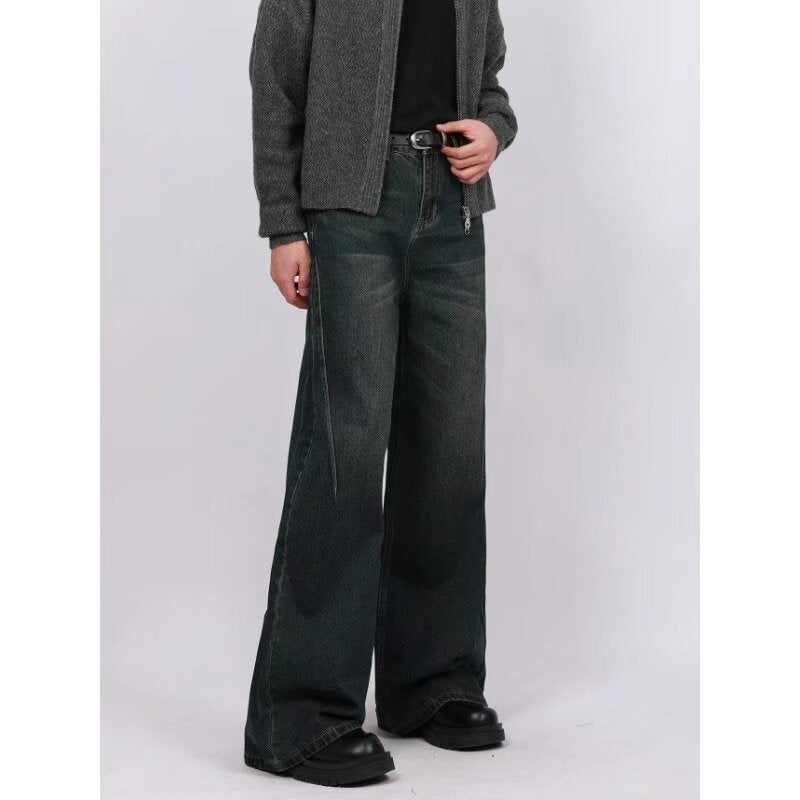 Unisex Casual Daily Denim Jeans - Image 3