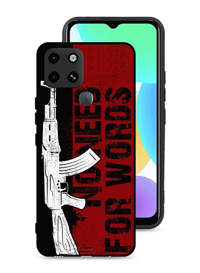 Tolwak Infinix Smart 6 Protective Case Cover No Need For Words - Image 1