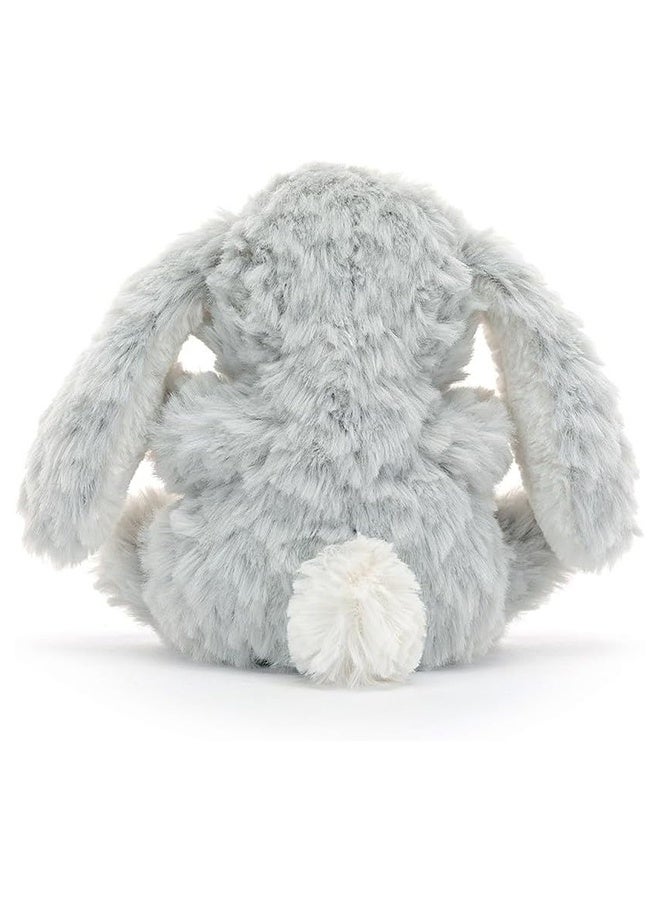 دمية أرنب يامي الفضي 15 سم، أرنب تيدي رمادي ناعم قابل للجمع، حيوان محشو صغير للأطفال، هدايا وعرض - view 2