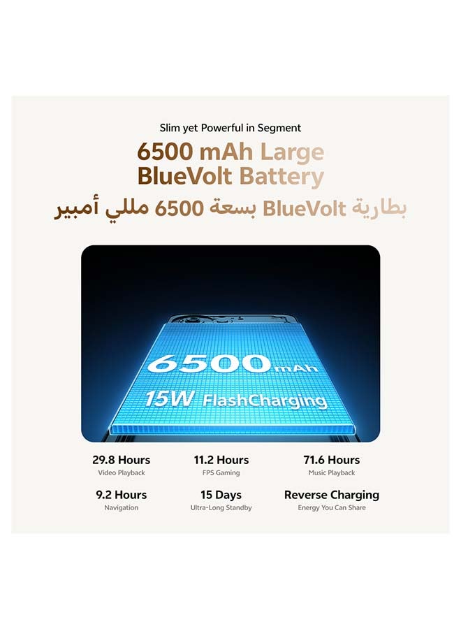 vivo Y11 AI 5G Black 4GB RAM 64GB With Exclusive Neckband (Charger and Case Inside Phone Box) - Middle East Version - Image 2