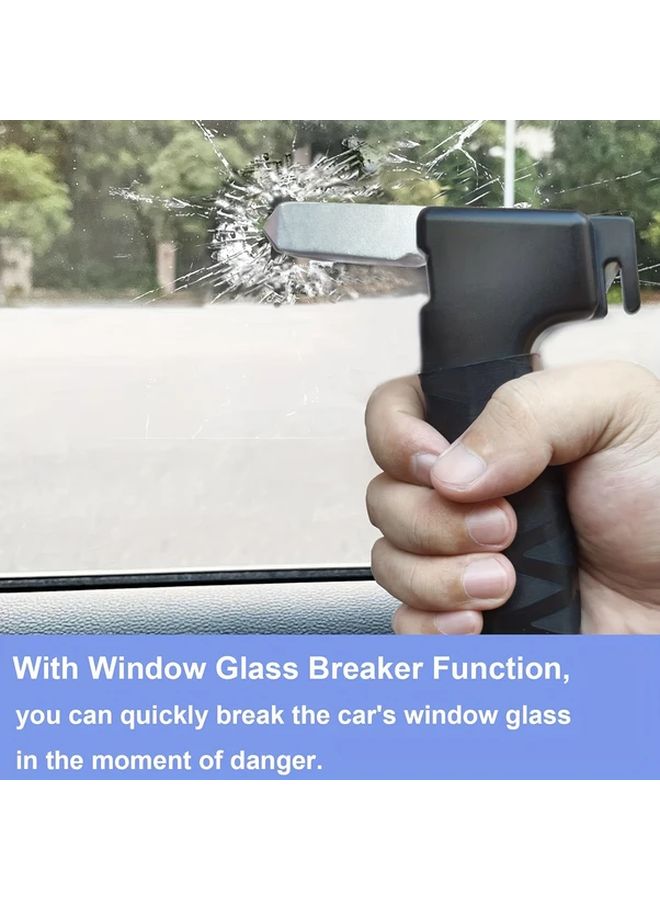 3 In 1 Car Door Handle Assist For Elderly Red Portable Vehicle Support Bar - Image 2