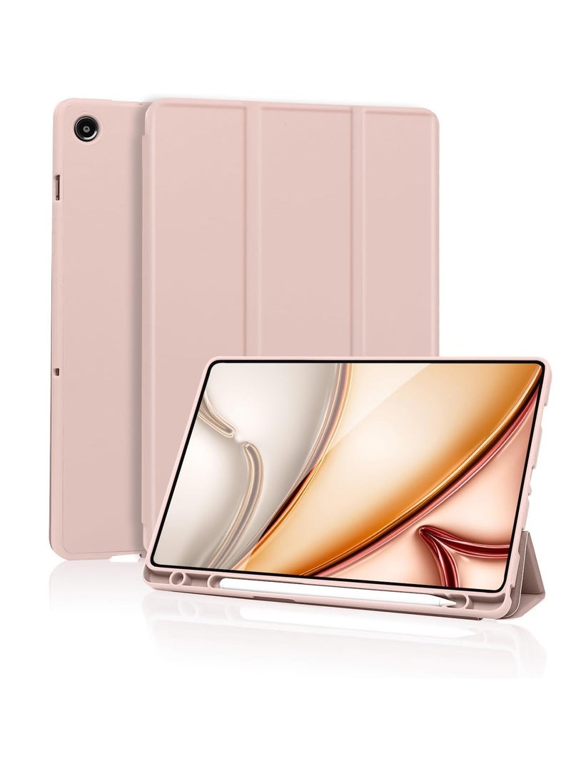 DUSALA Case for Samsung Galaxy Tab A9+ / A9 Plus 11 Inch 2023 – Thin Folio Stand Tablet Protective Case | Multi-Angle Viewing | Auto Wake/Sleep Function | Lightweight, Slim & Durable Design | Pink - Image 1