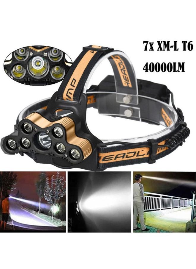 NIBEMINENT 10000Lm Xm-L T6 LED Headlamp Tactical Flashlight Head Light Lamp  - Image 5