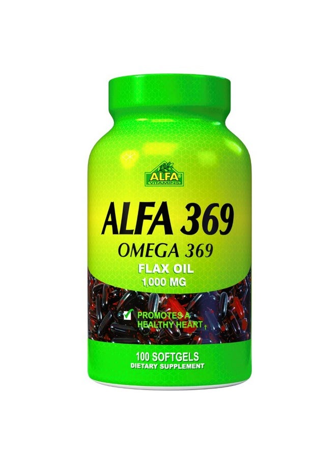 alfa vitamins - Alfa 369 1000 Mg Nutrition Supplement 100 Count - Image 1