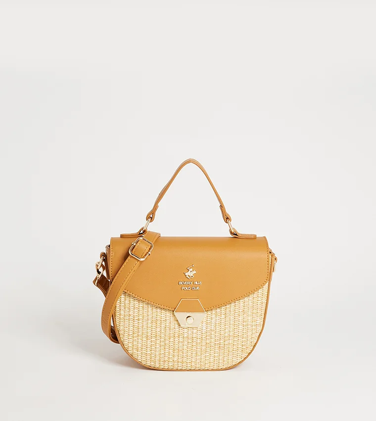 بيفرلي هيلز بولو كلوب حقيبة يد علوية بألوان متضاربة