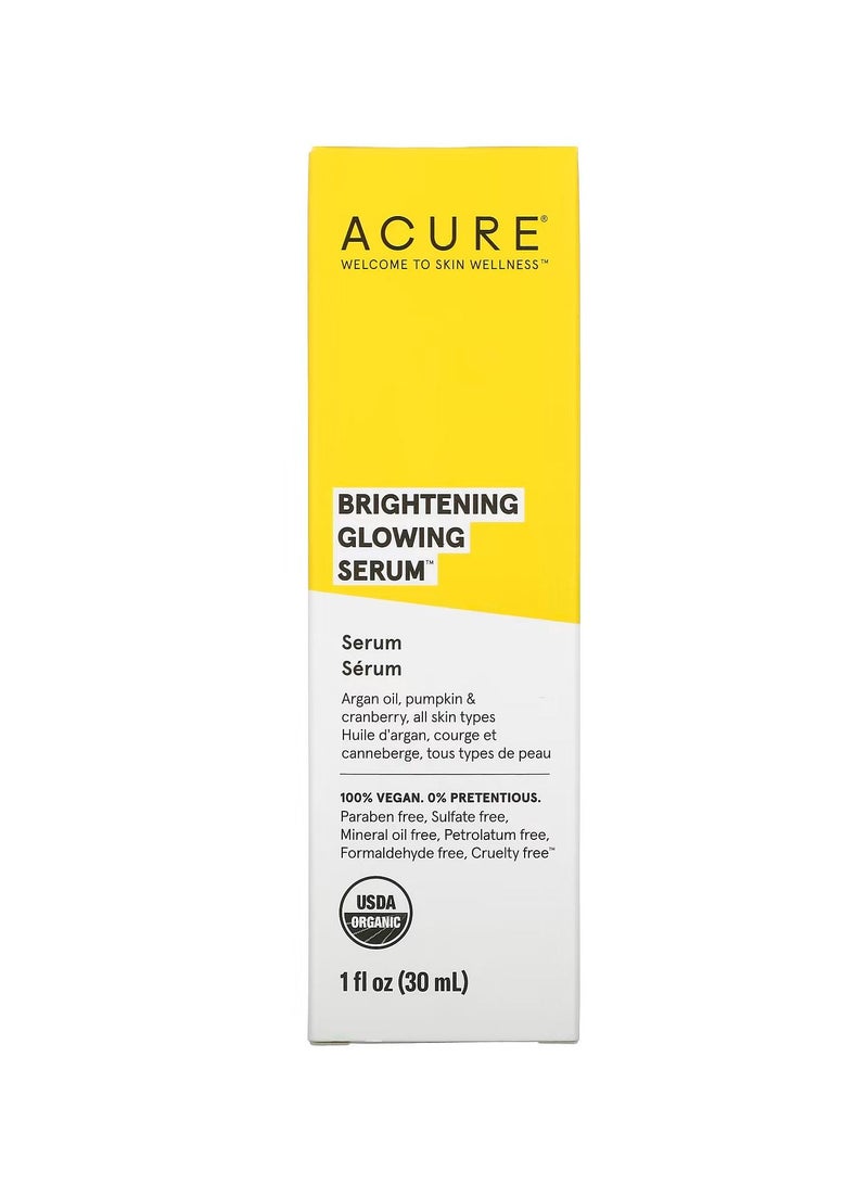Acure Brightening Glowing Serum - 30 ml - Image 1