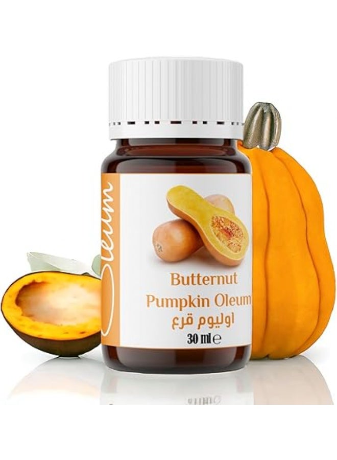 أوليوم زيت أوليوم قرع عسل (بترنات) خام - 30 مل - نقي 100% وغير مكرر - مغذٍ ومضاد لعلامات تقدم السن للبشرة والشعر. - Image 3