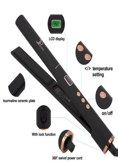 JUICY PREMIER JUICY PREMIER  2-in-1 straightener and curling iron | Ceramic Hair with Tourmaline and Negative Ions Technology | Adjustable Temperatures up to 450F | with Extra Heat Protection Glove  - Image 2