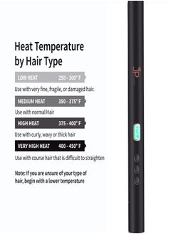 JUICY PREMIER JUICY PREMIER  2-in-1 straightener and curling iron | Ceramic Hair with Tourmaline and Negative Ions Technology | Adjustable Temperatures up to 450F | with Extra Heat Protection Glove  - Image 4