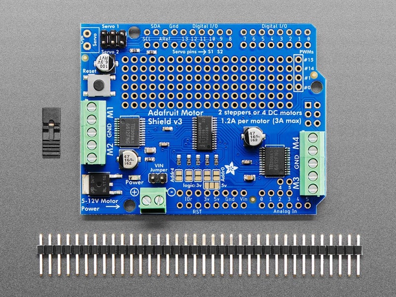 Adafruit درع المحرك/الخطوة/السيرفو من أدا فروت لأردوينو v2.3 كيت - Image 3