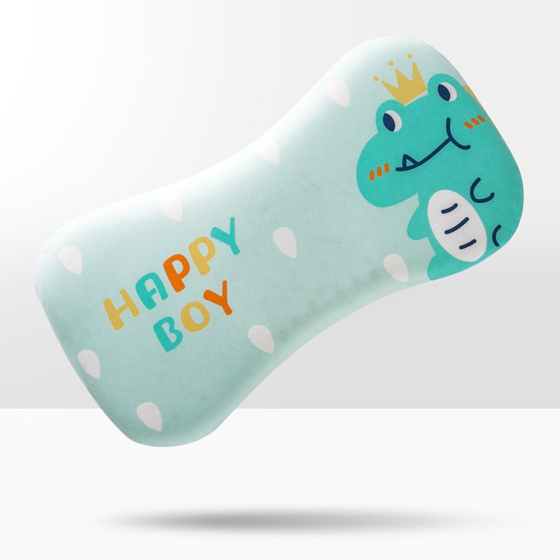 Children'S Pillow Double-Layer Adjustable Second-Generation Upgrade Washable Cotton Memory Foam Neck Protection Breathable Kindergarten Nap Pillow - Image 5