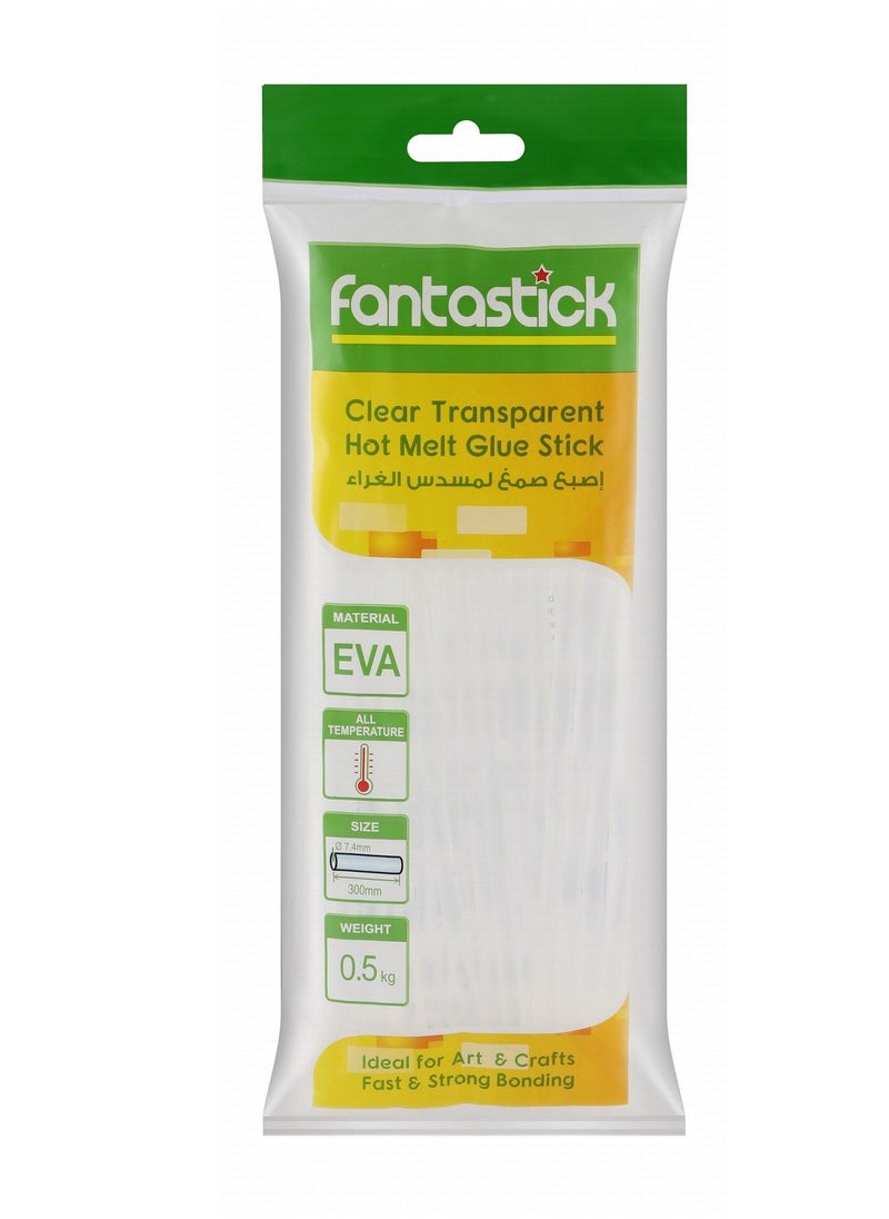 Fantastick Thin Glue Stick For Glue Guns 7mm Diameter 500gm Content  - Image 1