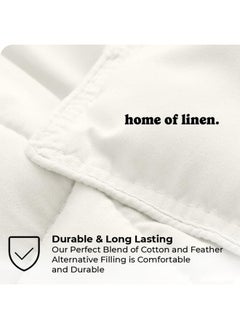 Cotton - Plain - Heavy Comforter - 4Kgs - Down Alternative Filling - (For Matress 180cm/200cm) - Size  (250cm x 240cm) - Pastel - pzsku/Z94C0B0BBA9E7328D6EFCZ/45/_/1732710635/96f557c3-4518-49f8-8fd7-0abc178fe35c