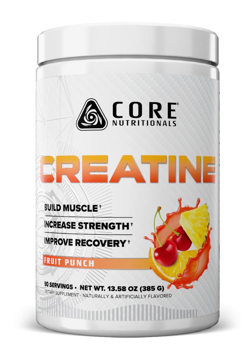 Core nutrition creatine powder Fruit Punch 385g
