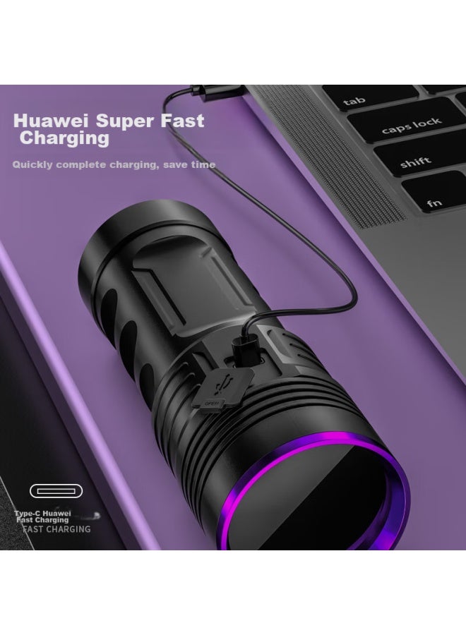 SHENYU 100W High-Power Uv Light 365Nm Ultraviolet Flashlight For Professional Authentication Of Coins, Cigarettes, Alcohol, Anti-Counterfeiting, Antiques, And Jade - Image 5