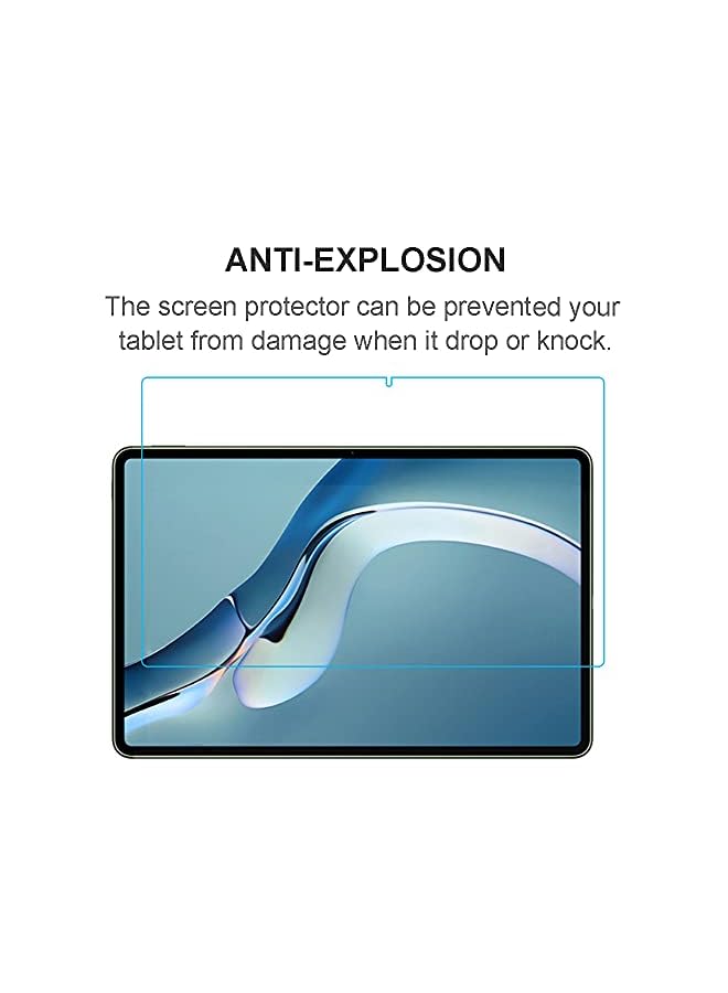 erorex Tempered Glass Film Arc Edge Screen Protector for Huawei MatePad Pro 12.6 2021 Tablet  - Image 2