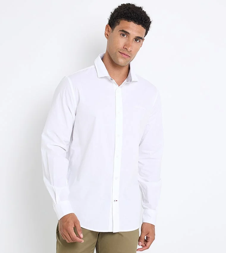 Ben Sherman Ben Sherman Men's Long Sleeve Solid Shirts