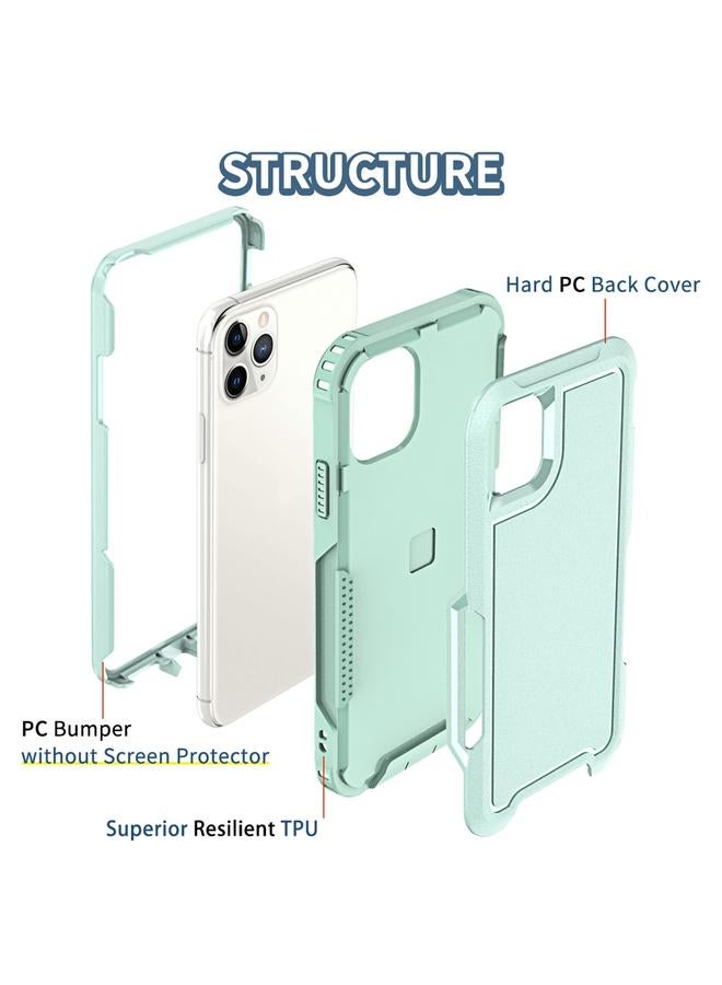 زبون جراب لهاتف iPhone 11 Pro Max 3 في 1 PC + جراب هاتف مقاوم للصدمات من مادة TPU - Image 2