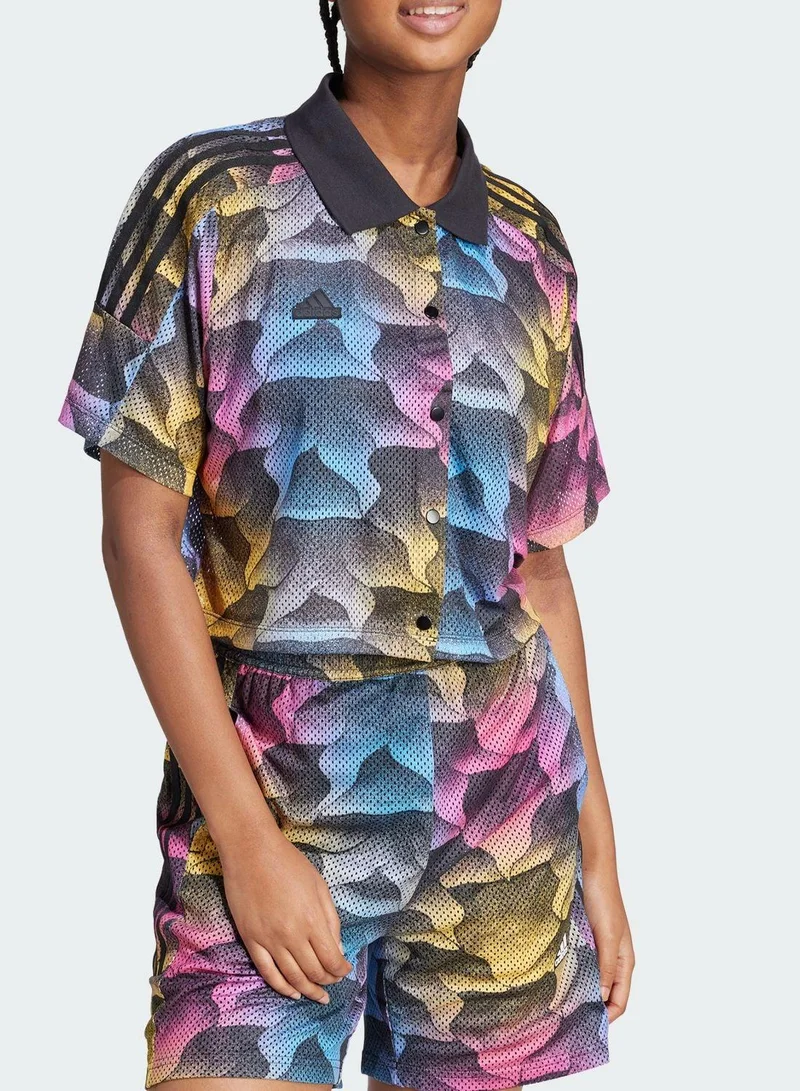Adidas Tiro Print Mesh Summer Shirt