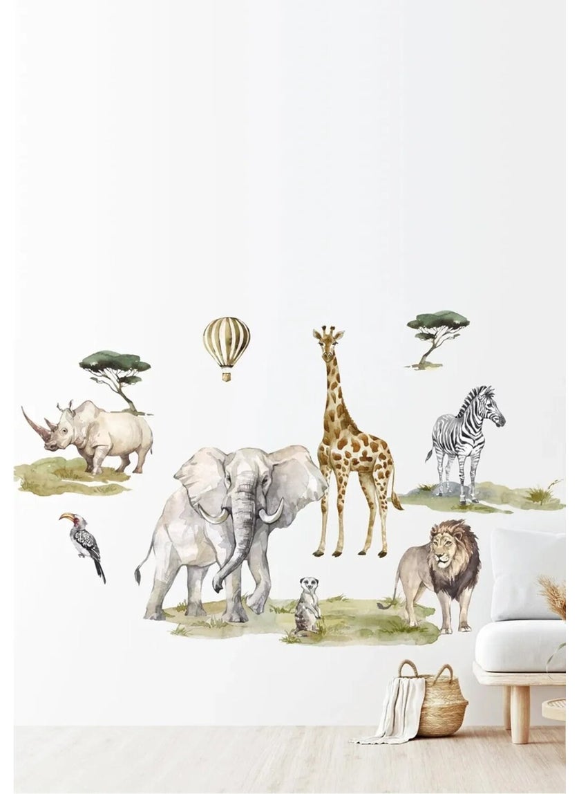 Kt Group Savanna Animals Xxl Wall Sticker Set - pzsku/Z94C11A8FD82E2AF86286Z/45/_/1729938016/ea531b95-dfeb-4f21-be81-f0b9b8a64117