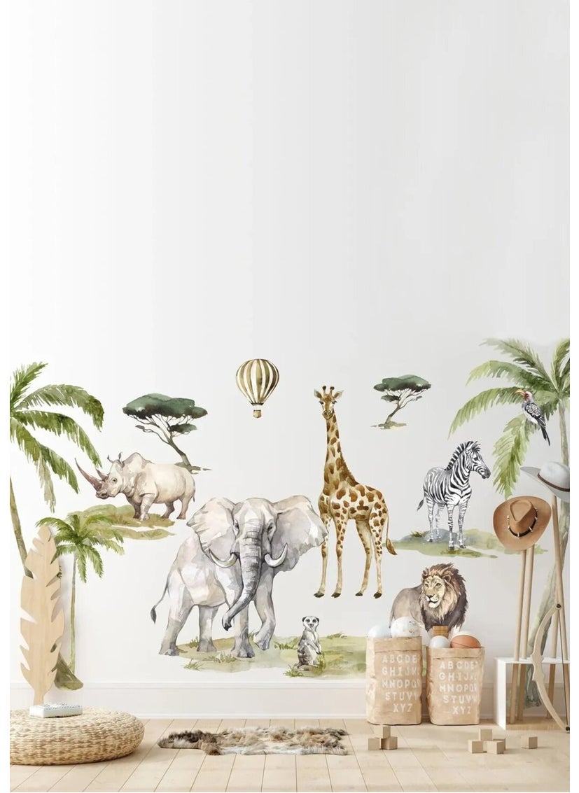 Kt Group Savanna Animals Xxl Wall Sticker Set - pzsku/Z94C11A8FD82E2AF86286Z/45/_/1729938020/8b641e5f-4981-431f-a333-2a0719f7b06b