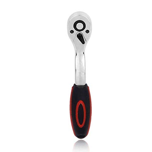 Digital Craft Digital Craft 12 Drive Ratchet High Torque Ratchet Wrench for Socket 72 Teeth CrV Quick Release Square Head Spanner Socket Drive Spanners Hand with Hand Gloves  - Image 3