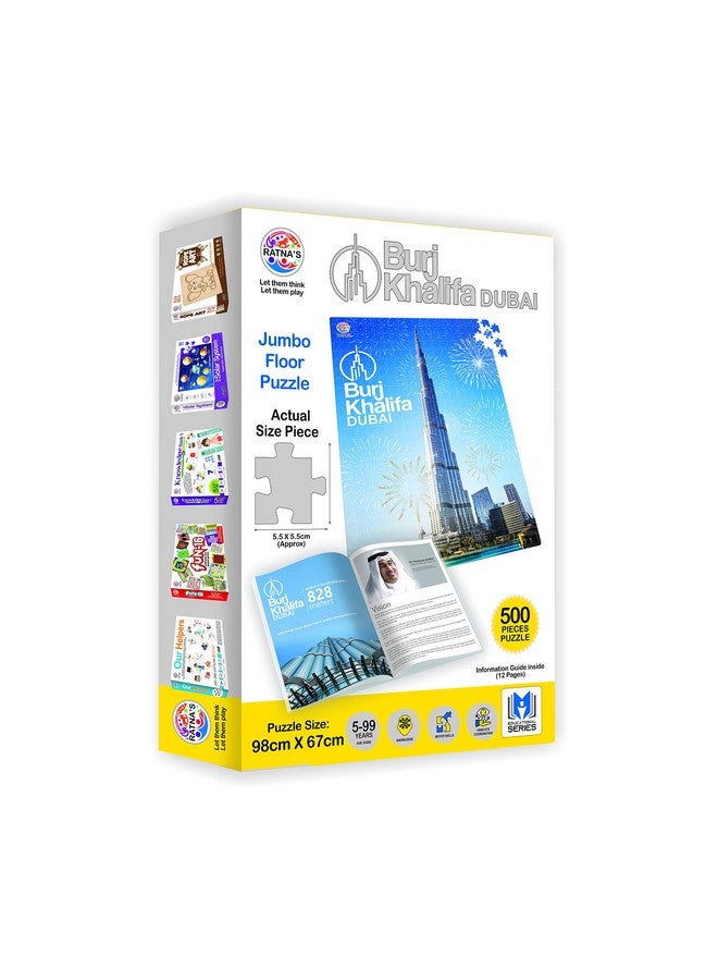 RATNA'S Burj Khalifa Jumbo Jigsaw Puzzle 500 Pieces(67 Cm X 98 Cm) Size - Image 3