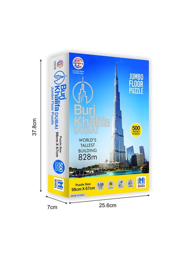 RATNA'S Burj Khalifa Jumbo Jigsaw Puzzle 500 Pieces(67 Cm X 98 Cm) Size - Image 5