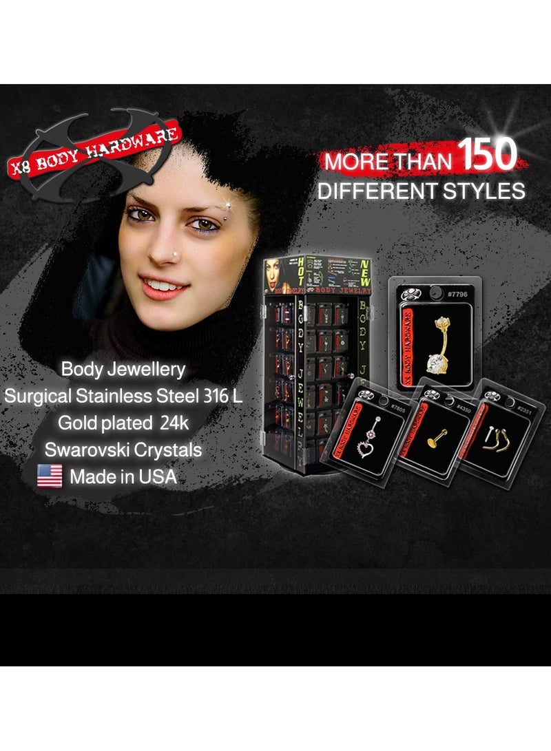 X8 BODY HARDWARE Stainless steel 316L stretching taper - Image 4