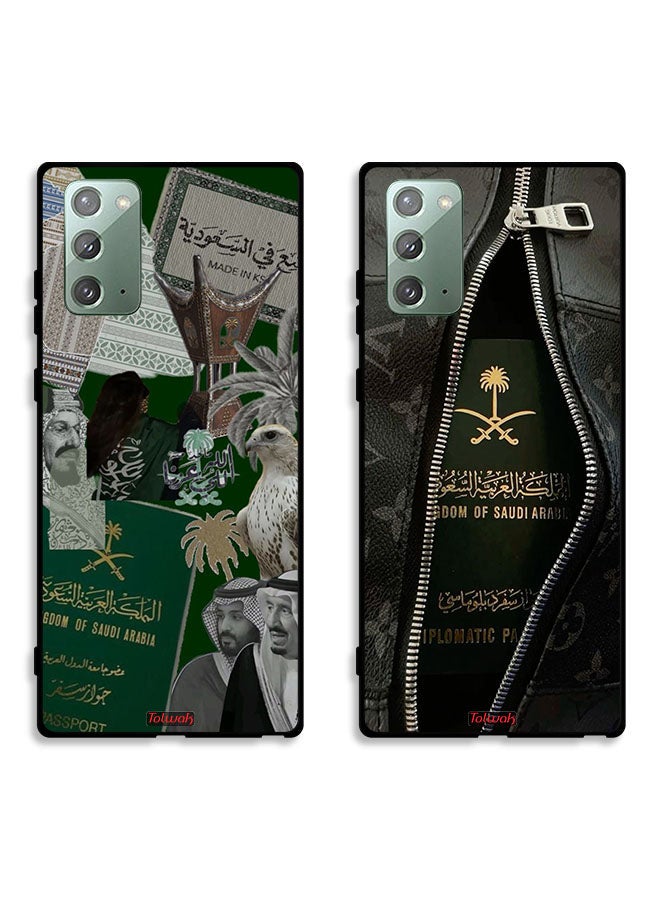 Tolwak Two Cases For Samsung Galaxy Note 20 Protective Covers Kingdom Aesthetics - Image 1