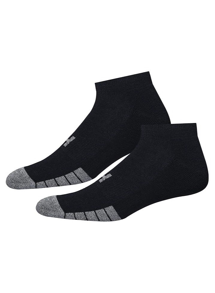 كوبنهاجن جوارب KOPNHAGN للكاحل، جوارب قطنية رياضية للرجال والنساء للجنسين، جوارب منخفضة القطع، عبوة من 4 قطع، مقاس موحد، أسود - Image 3