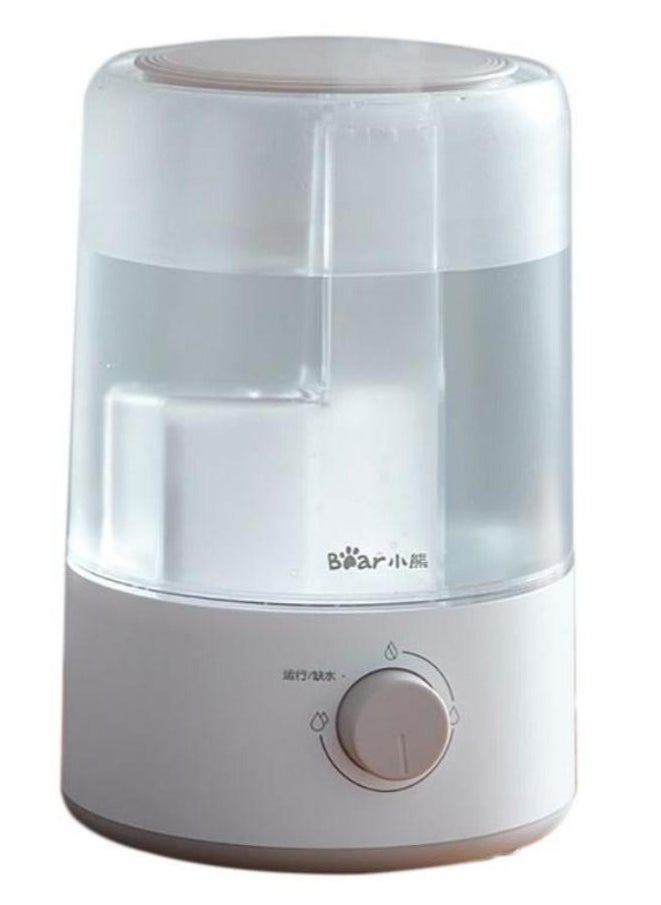 Bear - 3L Air Humidifier Top Fill Water Transparent Tank Quiet Cool Mist Humidifier Step-less Mist Adjust Tabletop Humidifier biggest Mist Adjust 420ml/h (2 Pin Plug) - Image 1